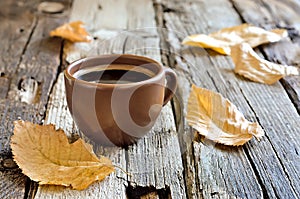 Authum morning coffee cup