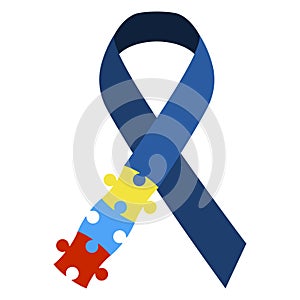 Autism Awareness Ribbon