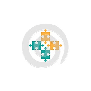 Autism Healt logo template photo