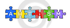 Autism Puzzle Concept