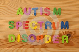 Autism Spectrum Disorder