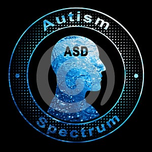 Autism Spectrum Disorder, ASD, Psychology Concept
