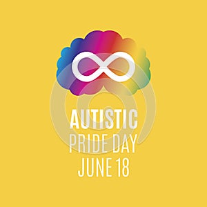 Autistic Pride Day vector