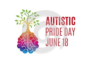 Autistic Pride Day vector