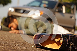 Auto Accident. death scene