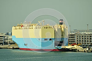 Auto car carrier ship