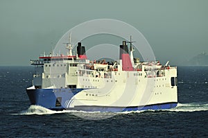 Auto car carrier ship