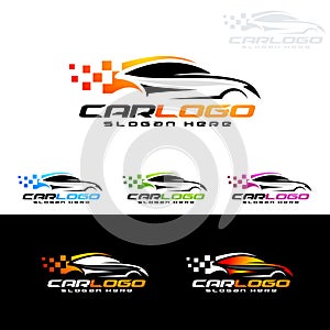 Auto Car Logo for Sport Cars, Rent, wash or Mechanic