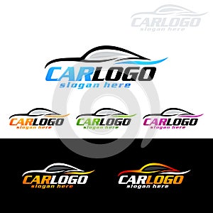 Auto Car Logo for Sport Cars, Rent, wash or Mechanic