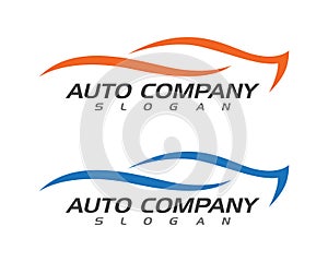 Auto car Logo Template icon