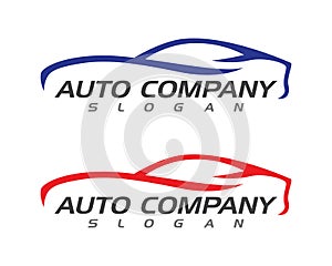 Auto car Logo Template icon
