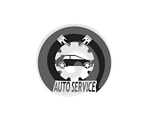 Auto car Logo Template vector