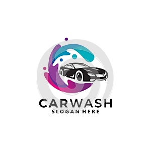 Auto car logo vector design template