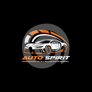 Auto Car Racing Spirit Speed Garage Logo Vector Template Set. Best for Automotive Related Industry