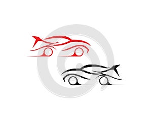 Auto car service logo template