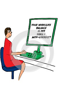 Auto Correct Life to Achieve Worklife Balance