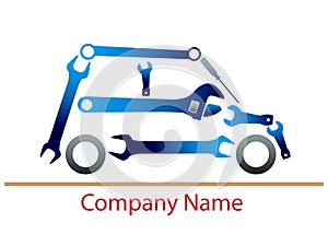 Auto garage logo