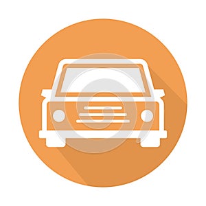 Auto glyph Background color isolated vector icon which can easily modify or edit photo