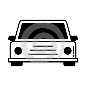 Auto Half Glyph Style vector icon which can easily modify or edit photo