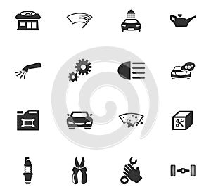 Auto icons set