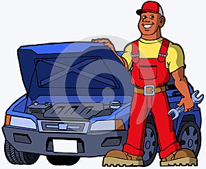 Auto mechanic handyman garage repair car  truck fix