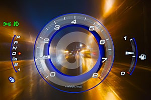 Auto panel and motion blur