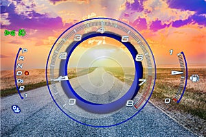 Auto panel and motion blur