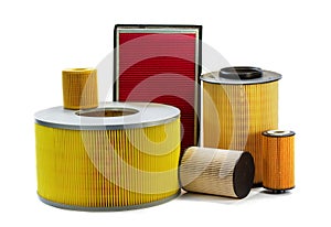 Auto parts. range of filters