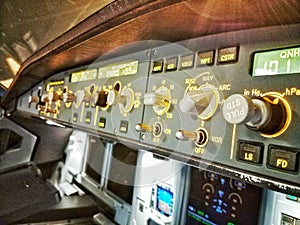 auto pilot control panel Airbus 320