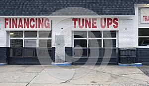 Auto repair shop bays financing tune ups deal