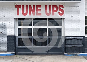 Auto repair shop bays tune ups