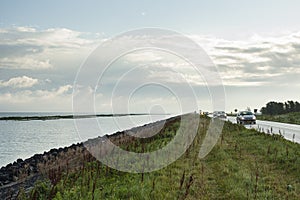 Auto's op Oostvaardersdijk, Cars at Oostvaardersdijk