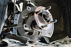 Auto Service, car disc brakes changing