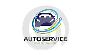 Auto service logo template