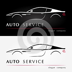 Auto services logo