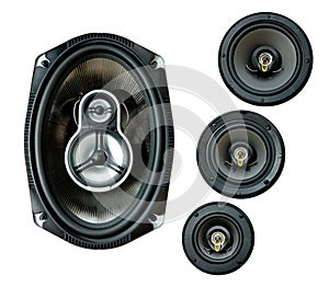 Auto sound loud speaker system