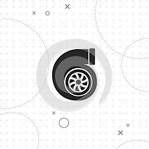 Auto turbo icon