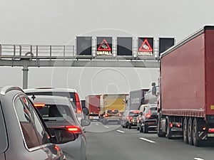 Autobahn unfall photo