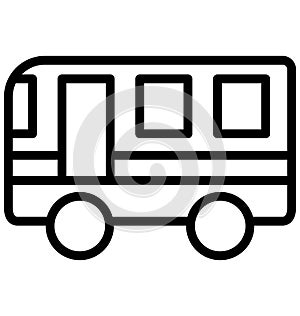 Autobus Vector icon which can be easily modified or edit in any color Autobus Vector icon which can be easily modified or edit in