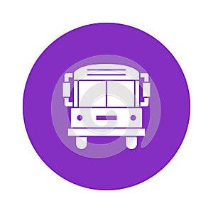 Autobus Vector icon which can easily modify or edit