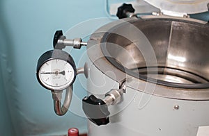 Autoclave in a medical lab