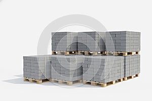 Autoclaved aerated concrete blocks