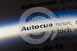 autocue