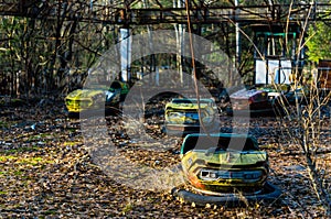 Autodrome in Pripyat