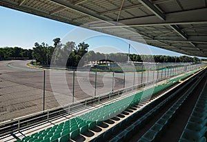 The Autodromo Nazionale Monza, Ascari variants. Track located near the city of Monza photo