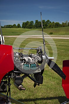 Autogyro powerplant