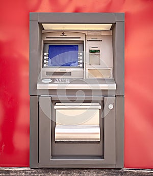 Automate cache or money machine photo
