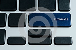 Automate on keyboard photo
