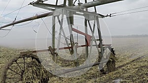 Automated agricultural center pivot irrigation