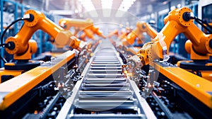 Automated Assembly Line Robotics